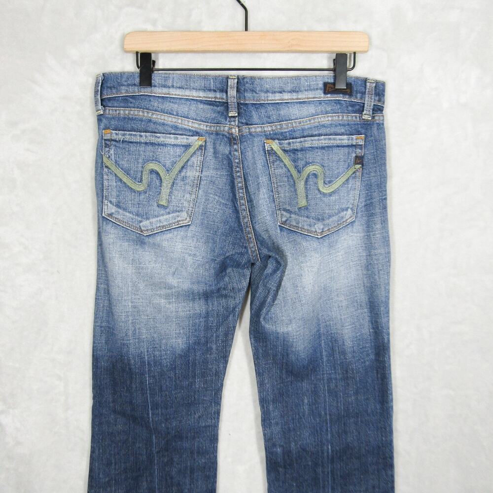 Citizens Of Humanity Jeans Size 30 Denim Womens Kelly Stretch Low Waist Bootcut - Picture 3 of 14